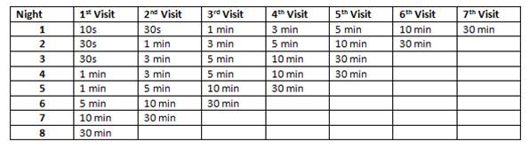 Visiting Time Simple Time-Based Visiting: A gentle approach to independent sleeping - Dr ...